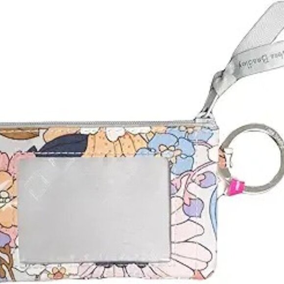 Vera Bradley Zip ID Case Aloha Blooms New - Picture 2 of 4